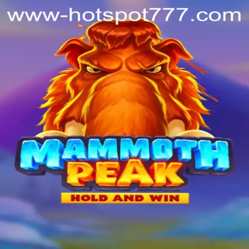 Conquer the Virtual Slopes with MammothPeak: Unveiling the Thrills of HOTSPOT777